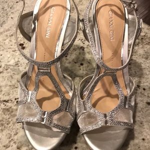 Gianni Bini Elicia Silver Heels